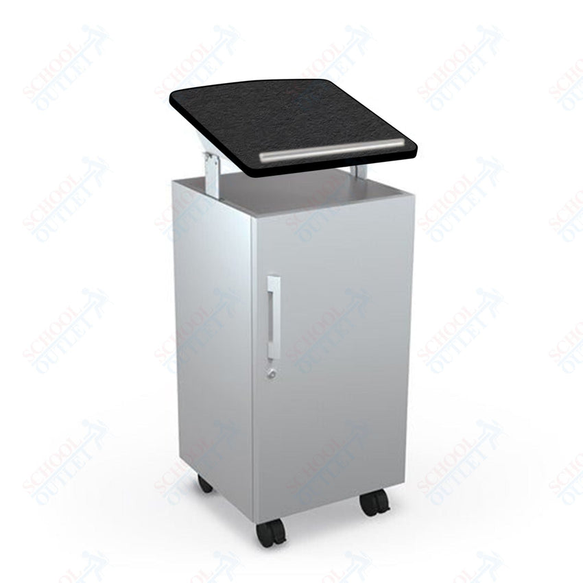 Mooreco Avid Podium - 43" - 49"H x 19.8"W x 20.8"D (Mooreco 91198) - SchoolOutlet