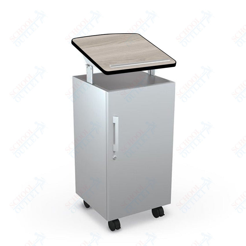Mooreco Avid Podium - 43" - 49"H x 19.8"W x 20.8"D (Mooreco 91198) - SchoolOutlet