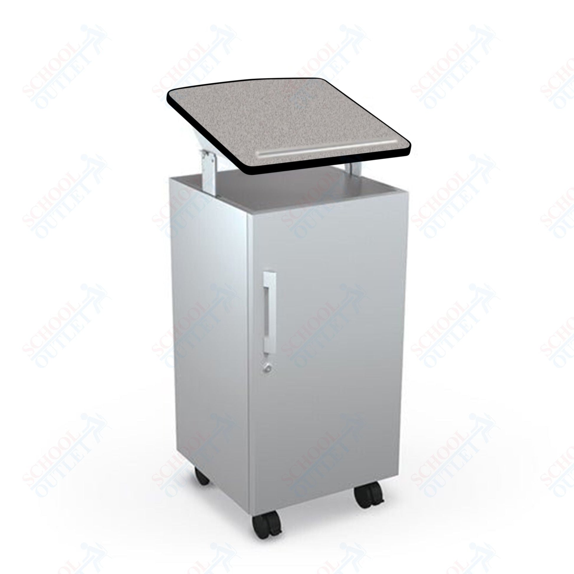 Mooreco Avid Podium - 43" - 49"H x 19.8"W x 20.8"D (Mooreco 91198) - SchoolOutlet