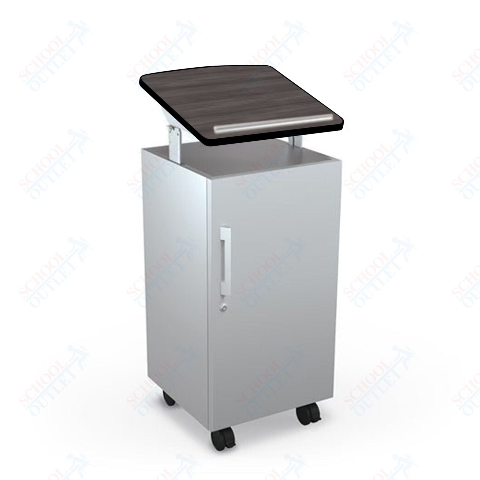 Mooreco Avid Podium - 43" - 49"H x 19.8"W x 20.8"D (Mooreco 91198) - SchoolOutlet