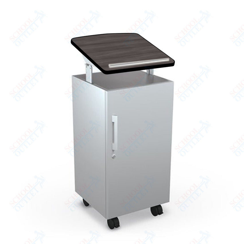 Mooreco Avid Podium - 43" - 49"H x 19.8"W x 20.8"D (Mooreco 91198) - SchoolOutlet