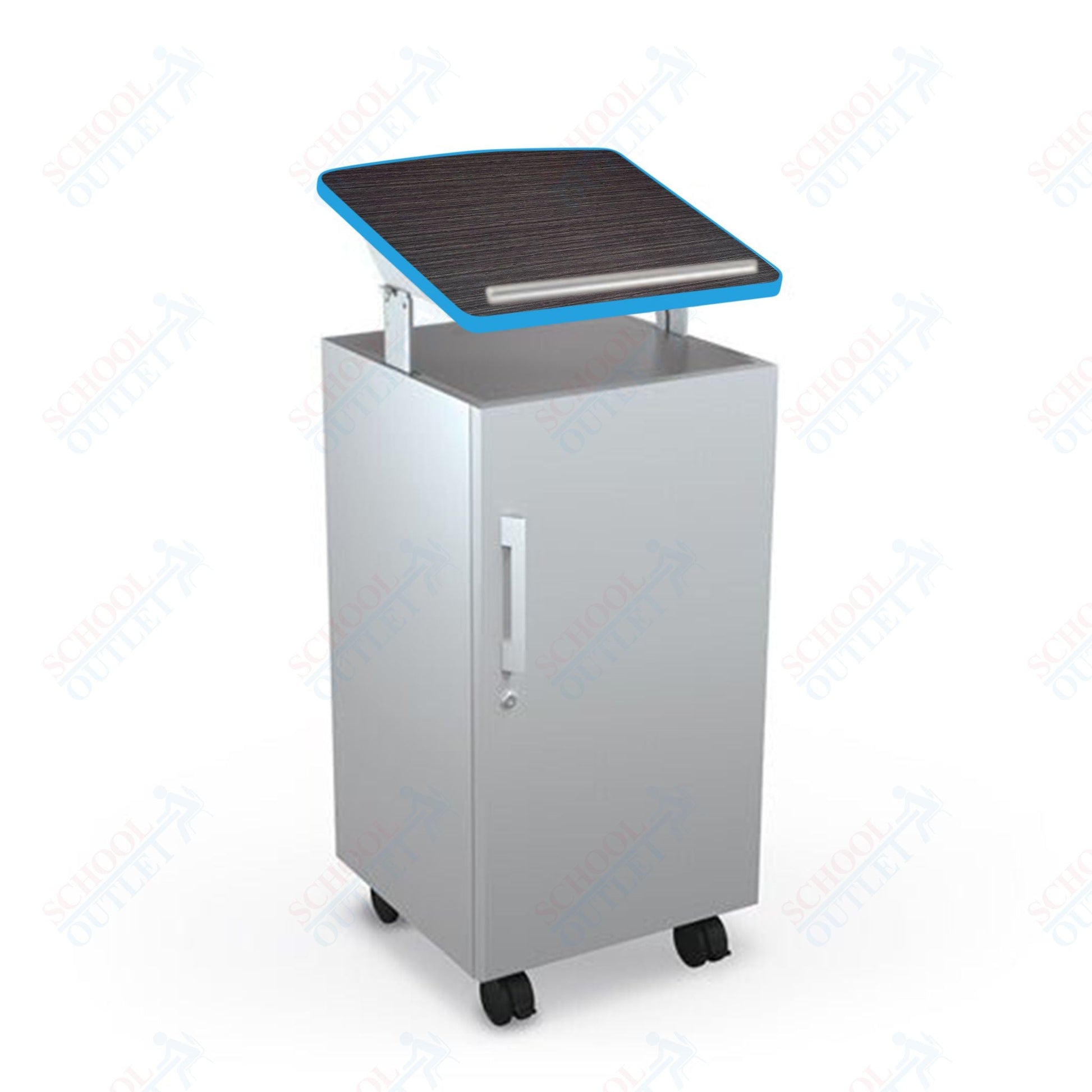 Mooreco Avid Podium - 43" - 49"H x 19.8"W x 20.8"D (Mooreco 91198) - SchoolOutlet
