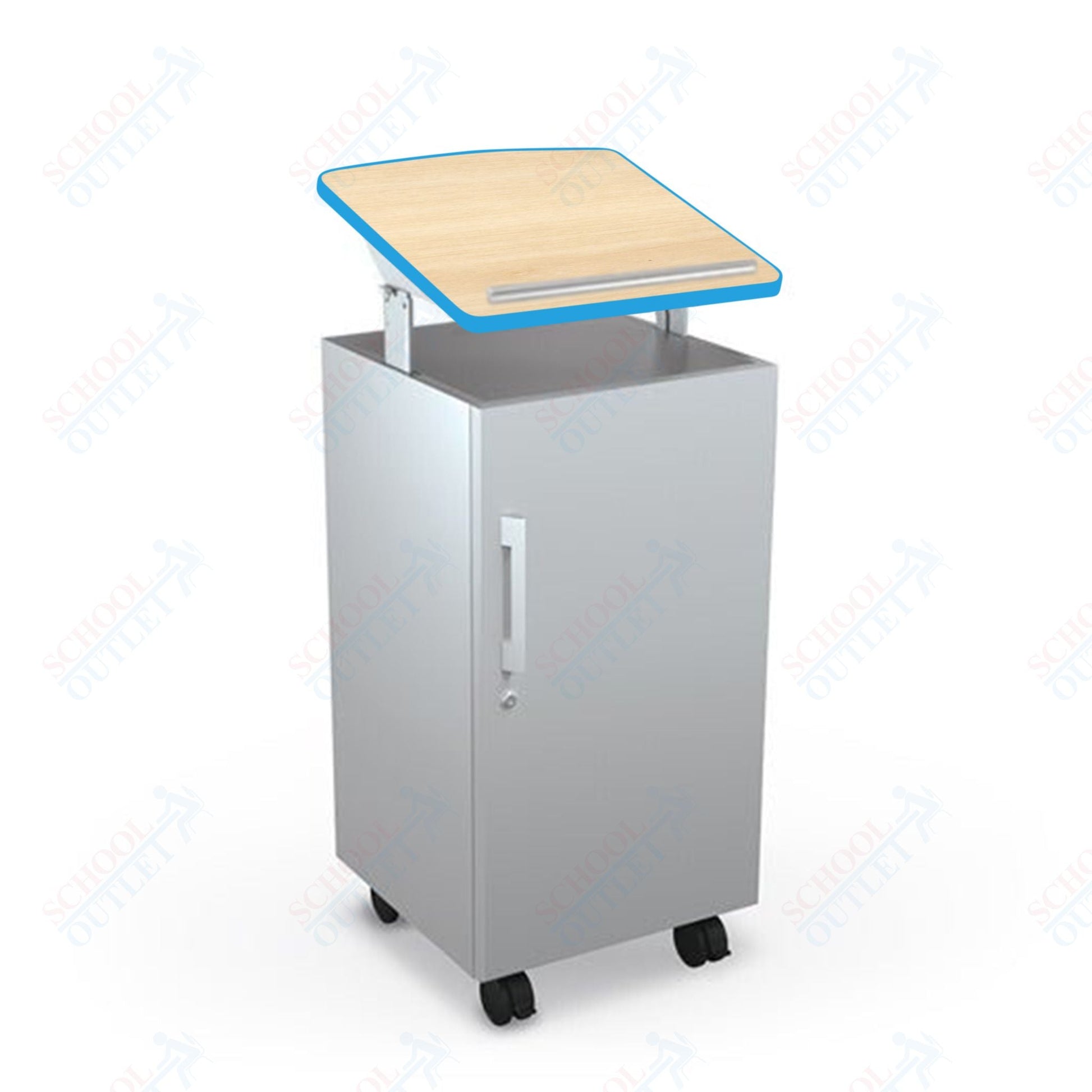 Mooreco Avid Podium - 43" - 49"H x 19.8"W x 20.8"D (Mooreco 91198) - SchoolOutlet