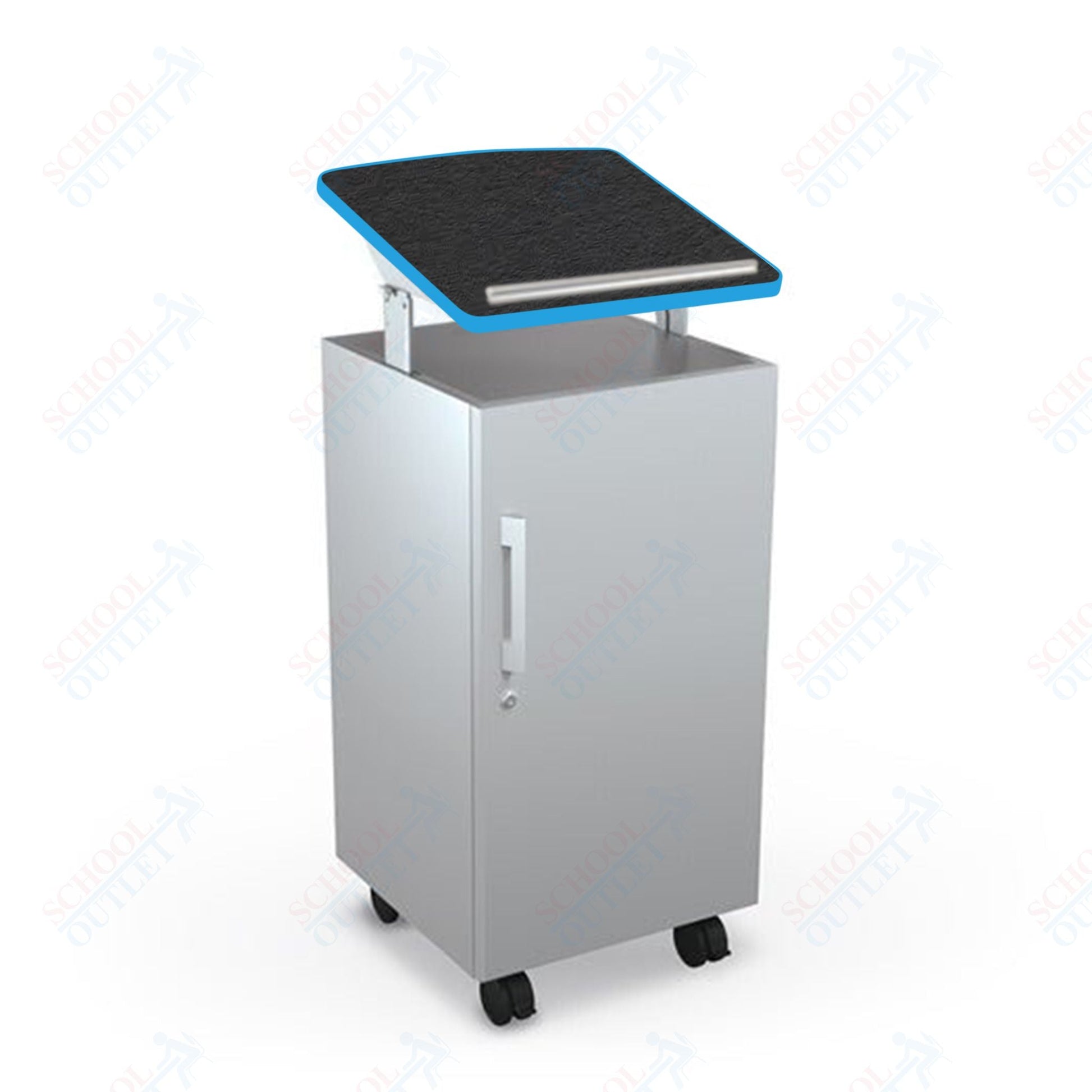 Mooreco Avid Podium - 43" - 49"H x 19.8"W x 20.8"D (Mooreco 91198) - SchoolOutlet