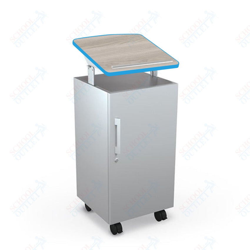 Mooreco Avid Podium - 43" - 49"H x 19.8"W x 20.8"D (Mooreco 91198) - SchoolOutlet