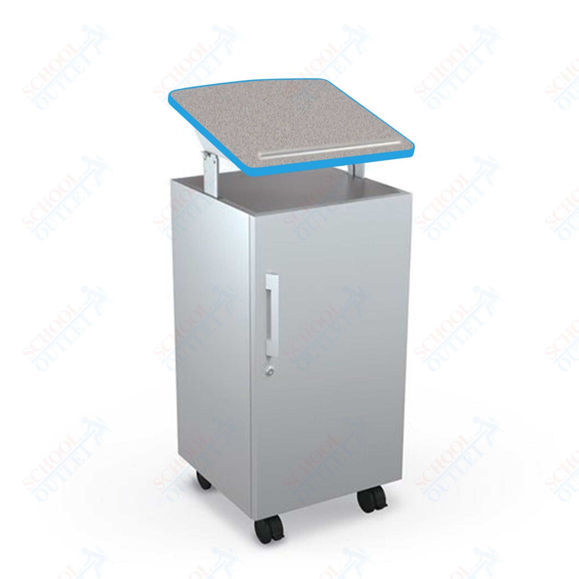 Mooreco Avid Podium - 43" - 49"H x 19.8"W x 20.8"D (Mooreco 91198) - SchoolOutlet