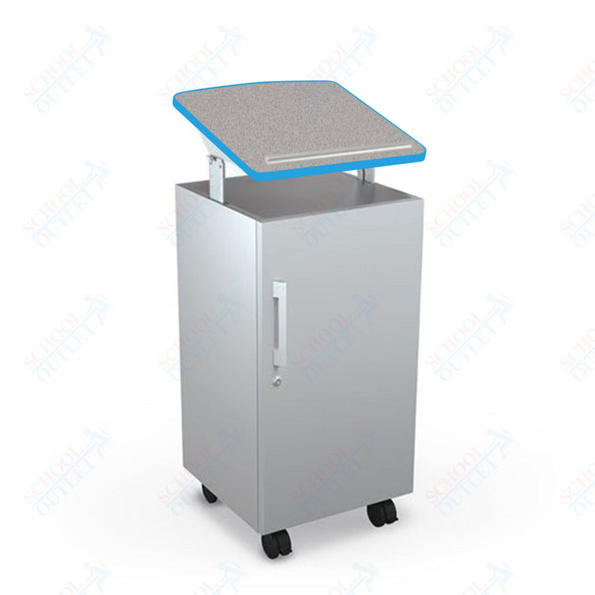 Mooreco Avid Podium - 43" - 49"H x 19.8"W x 20.8"D (Mooreco 91198) - SchoolOutlet