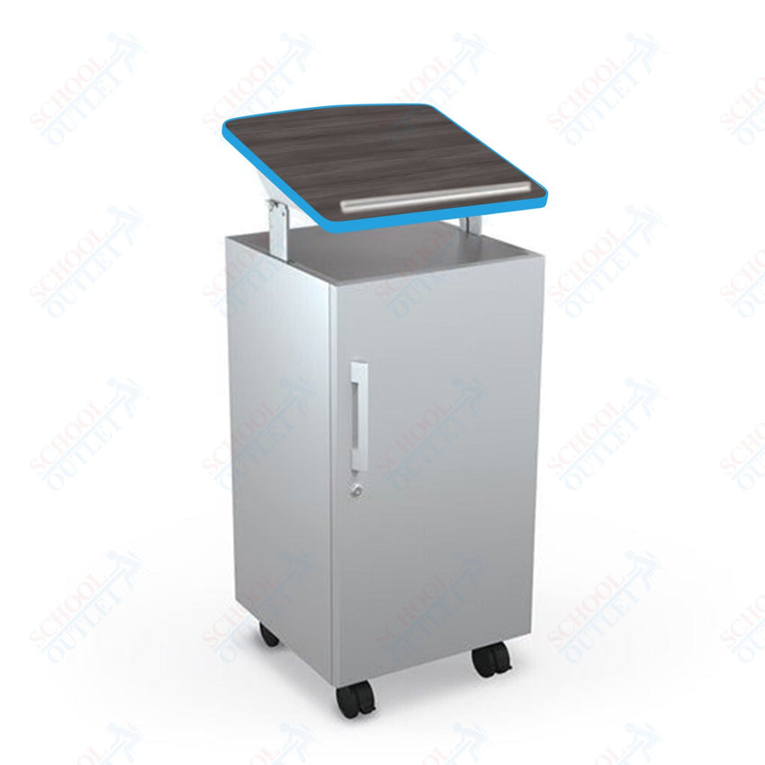 Mooreco Avid Podium - 43" - 49"H x 19.8"W x 20.8"D (Mooreco 91198) - SchoolOutlet