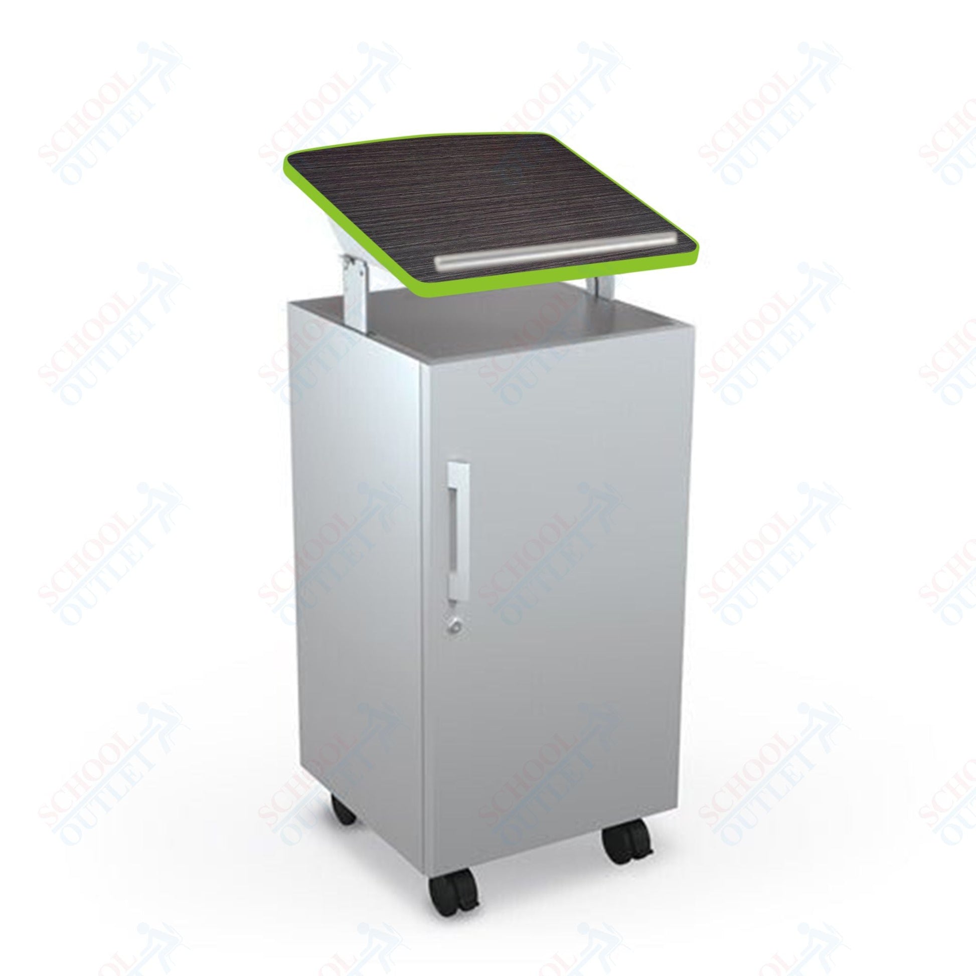 Mooreco Avid Podium - 43" - 49"H x 19.8"W x 20.8"D (Mooreco 91198) - SchoolOutlet