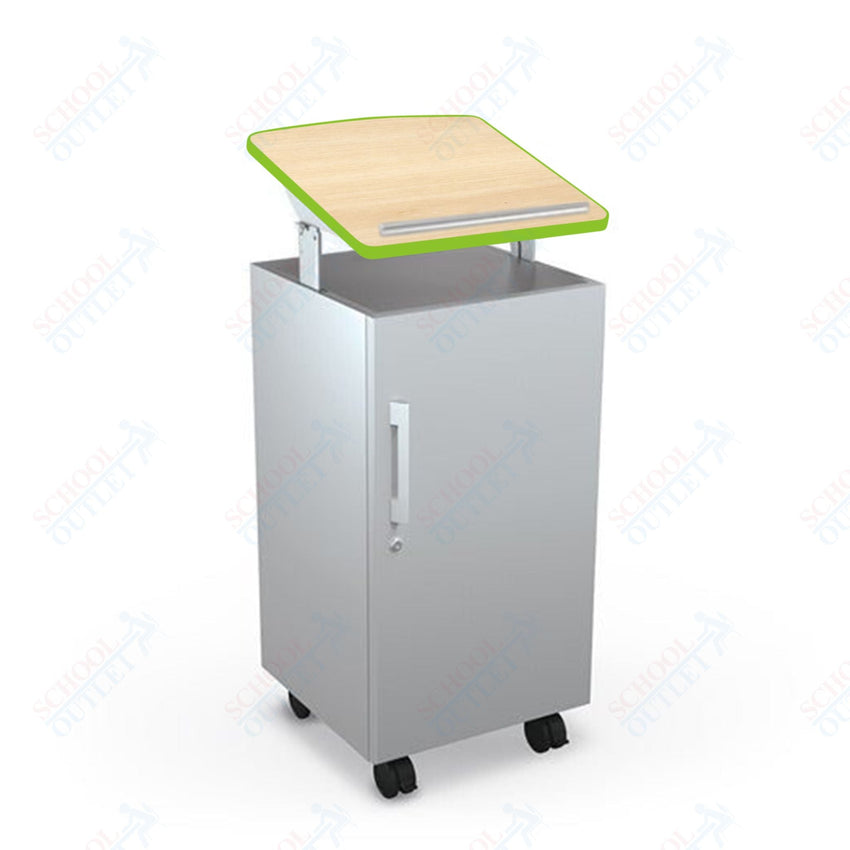 Mooreco Avid Podium - 43" - 49"H x 19.8"W x 20.8"D (Mooreco 91198) - SchoolOutlet