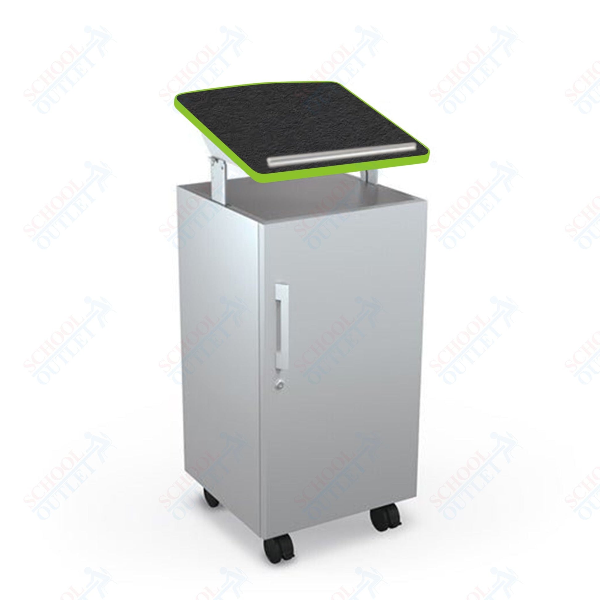 Mooreco Avid Podium - 43" - 49"H x 19.8"W x 20.8"D (Mooreco 91198) - SchoolOutlet