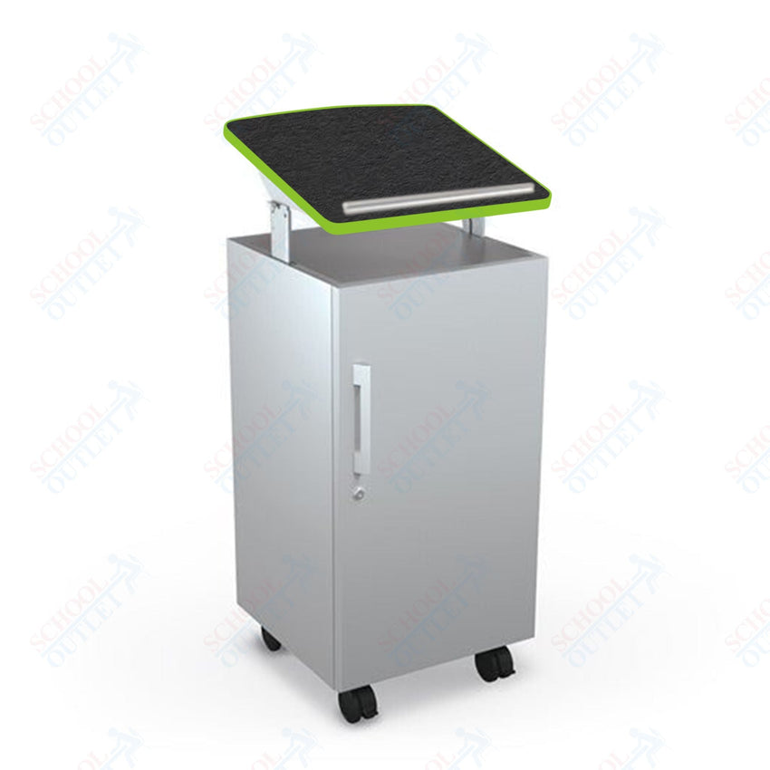 Mooreco Avid Podium - 43" - 49"H x 19.8"W x 20.8"D (Mooreco 91198) - SchoolOutlet