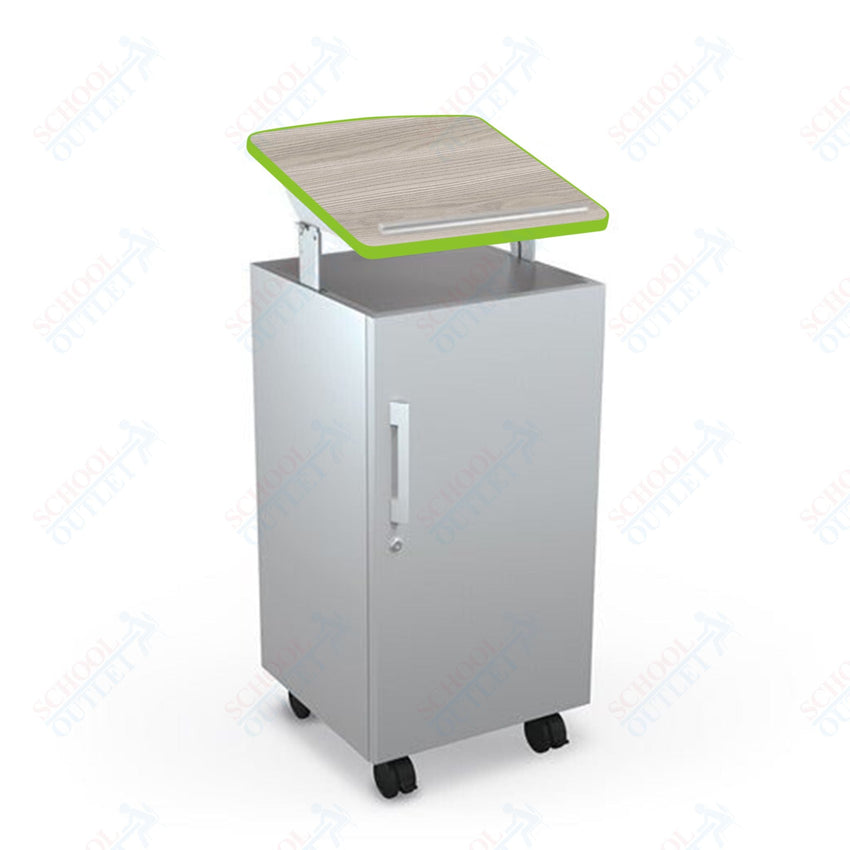 Mooreco Avid Podium - 43" - 49"H x 19.8"W x 20.8"D (Mooreco 91198) - SchoolOutlet
