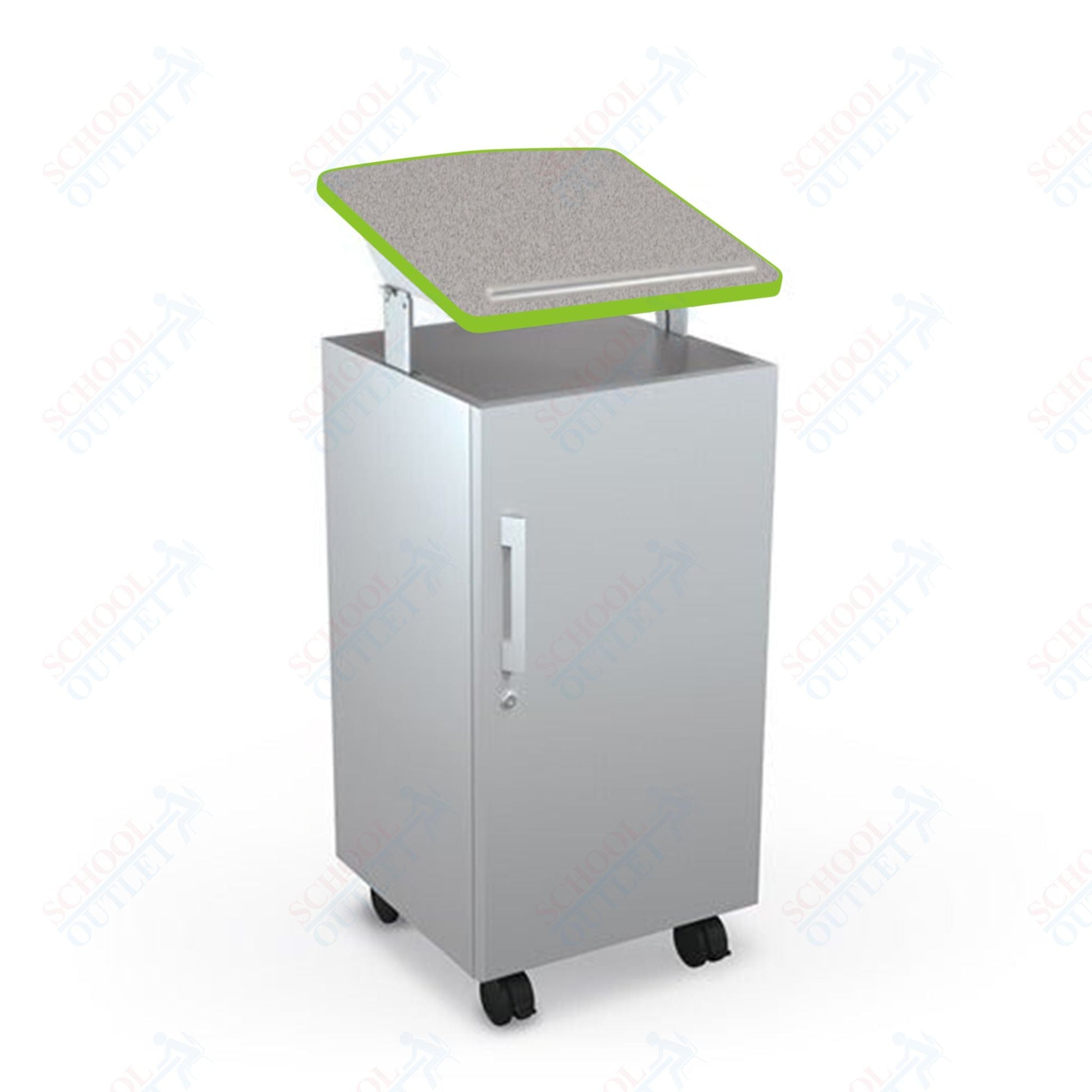Mooreco Avid Podium - 43" - 49"H x 19.8"W x 20.8"D (Mooreco 91198) - SchoolOutlet