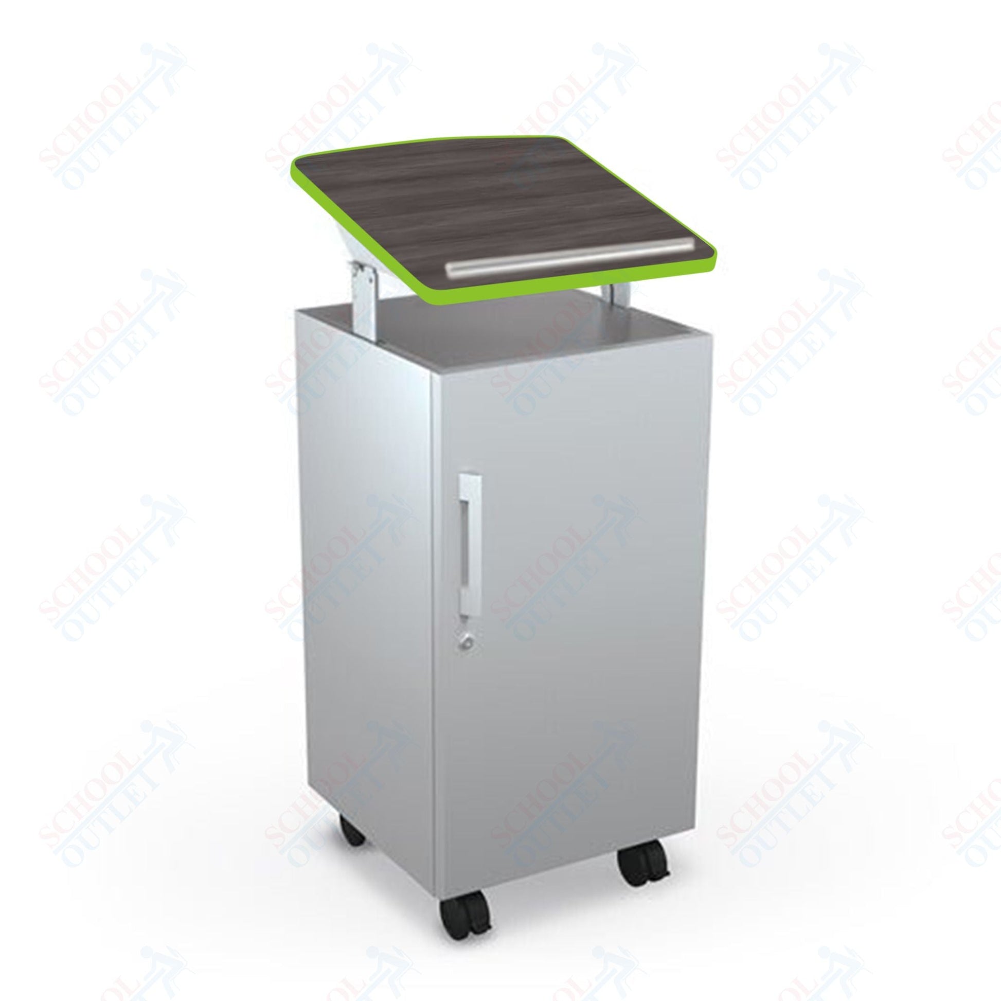 Mooreco Avid Podium - 43" - 49"H x 19.8"W x 20.8"D (Mooreco 91198) - SchoolOutlet