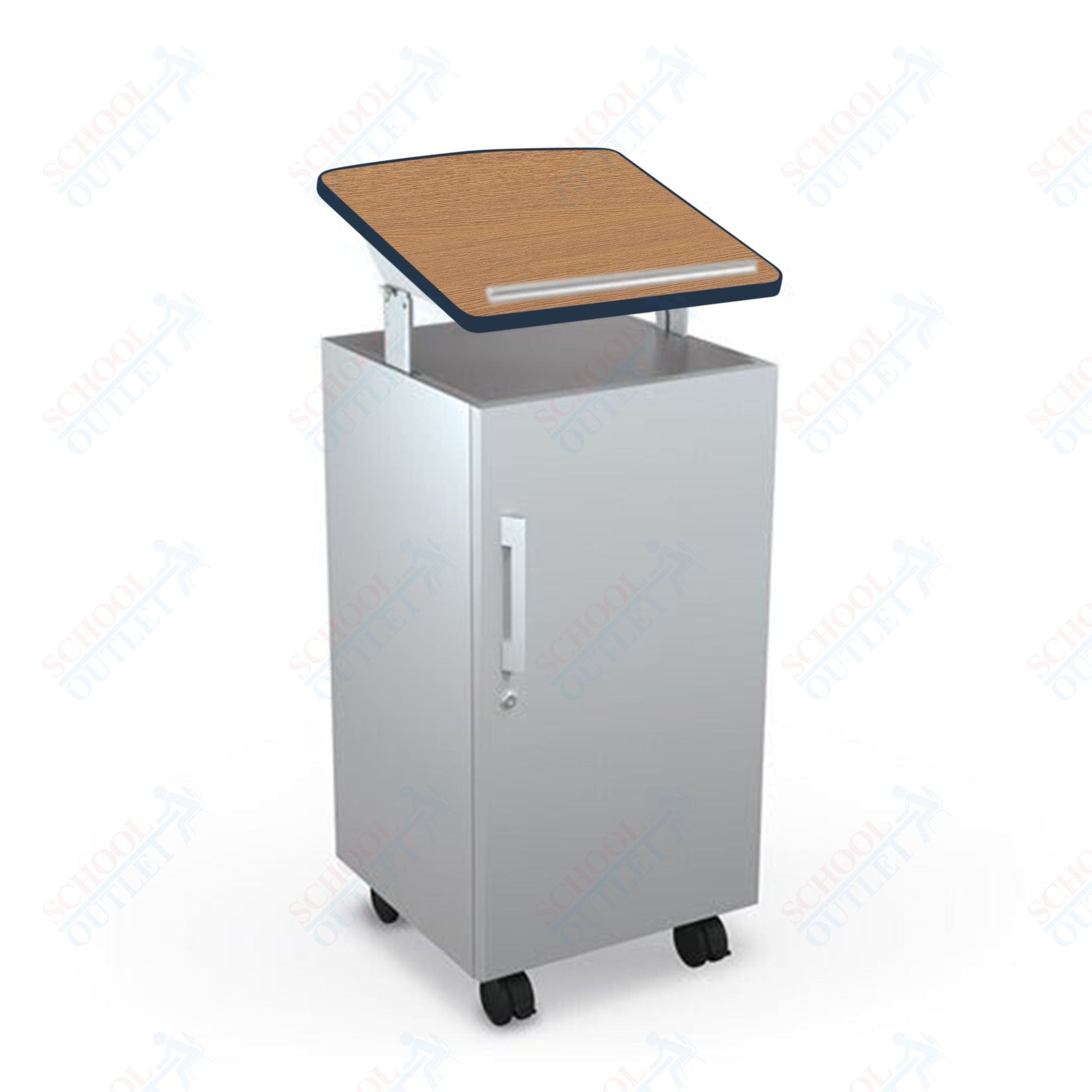 Mooreco Avid Podium - 43" - 49"H x 19.8"W x 20.8"D (Mooreco 91198) - SchoolOutlet