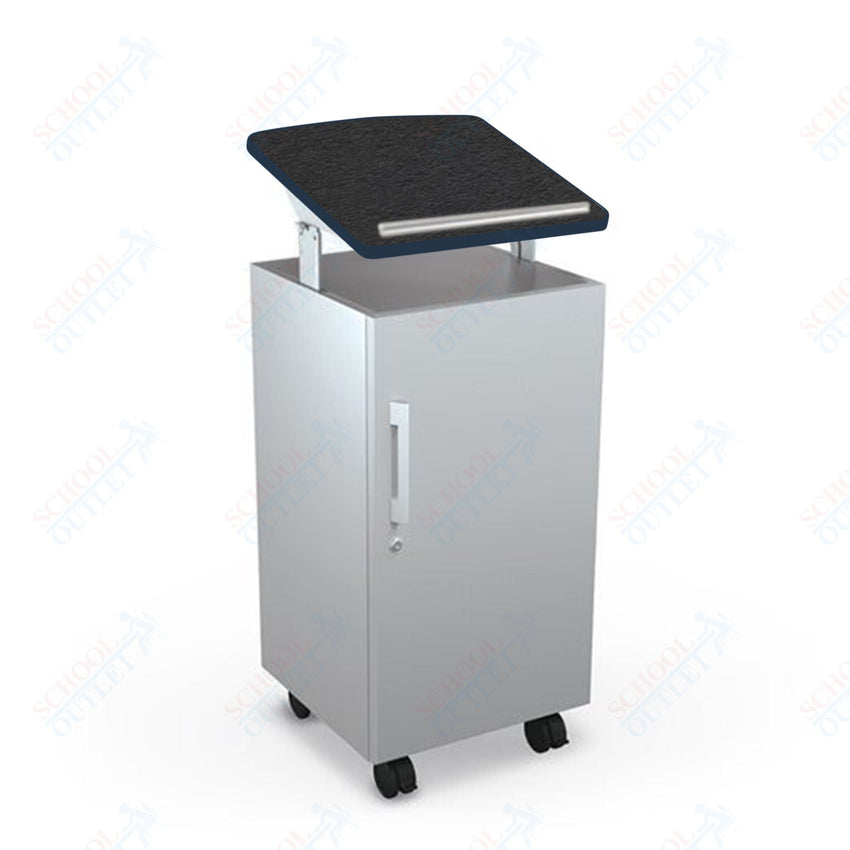 Mooreco Avid Podium - 43" - 49"H x 19.8"W x 20.8"D (Mooreco 91198) - SchoolOutlet