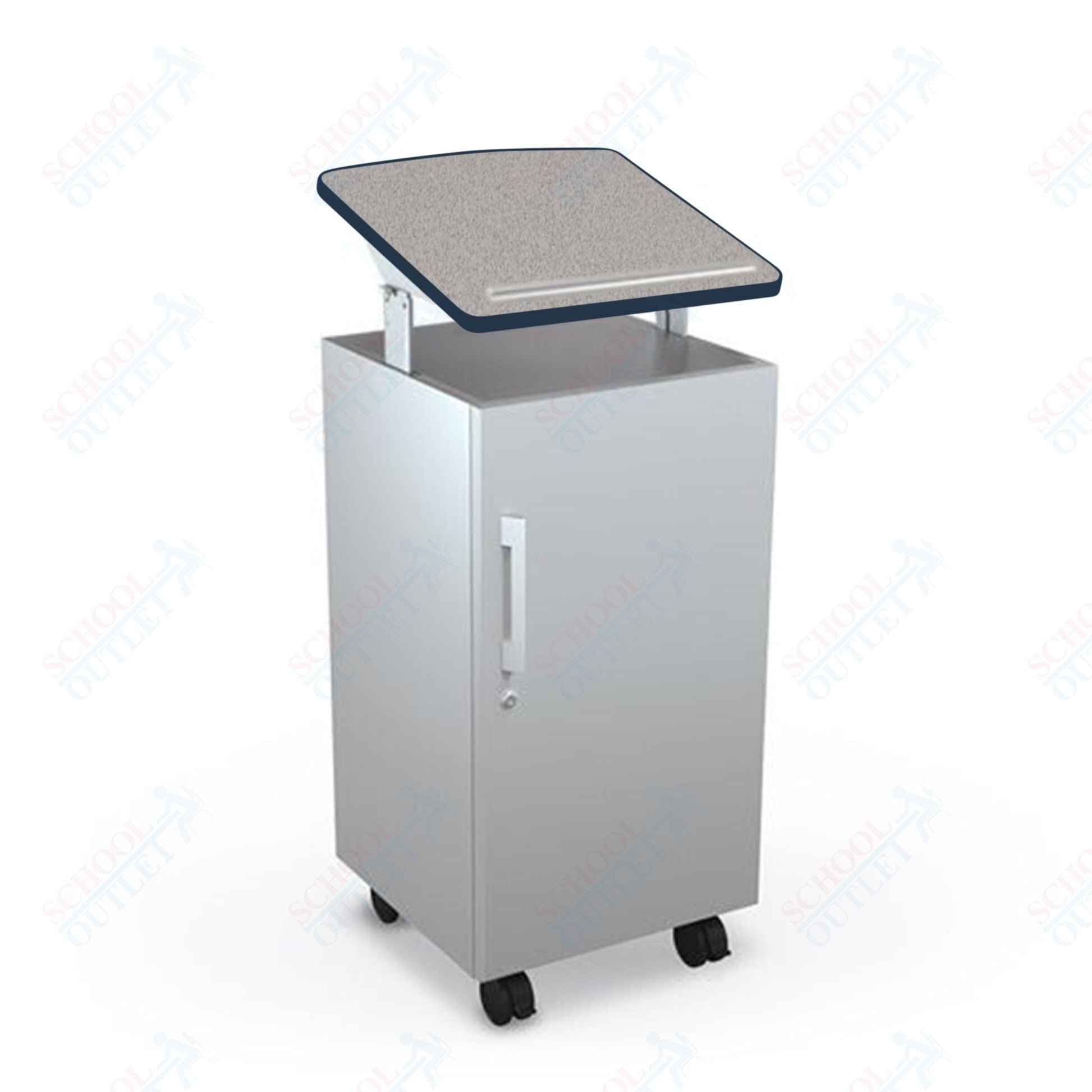 Mooreco Avid Podium - 43" - 49"H x 19.8"W x 20.8"D (Mooreco 91198) - SchoolOutlet