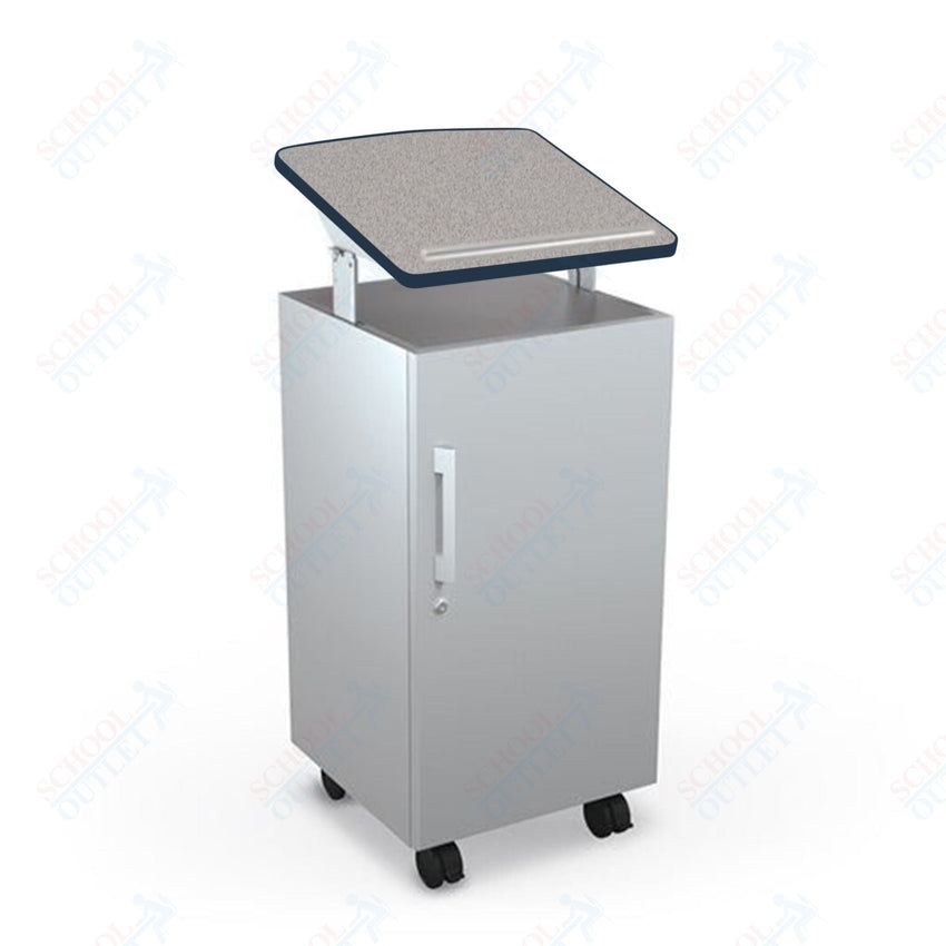 Mooreco Avid Podium - 43" - 49"H x 19.8"W x 20.8"D (Mooreco 91198) - SchoolOutlet