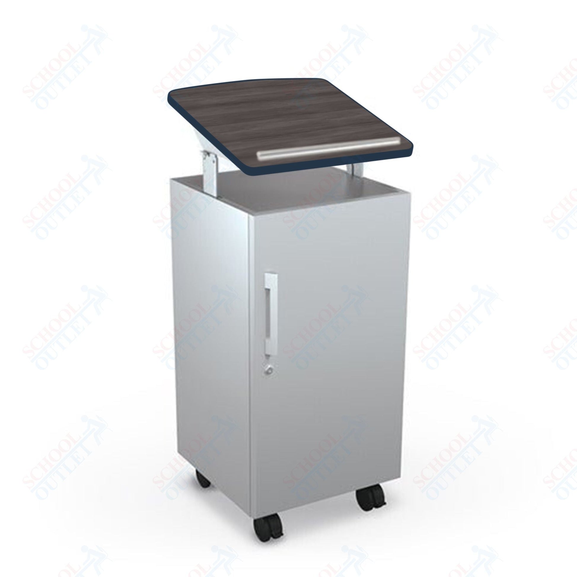 Mooreco Avid Podium - 43" - 49"H x 19.8"W x 20.8"D (Mooreco 91198) - SchoolOutlet