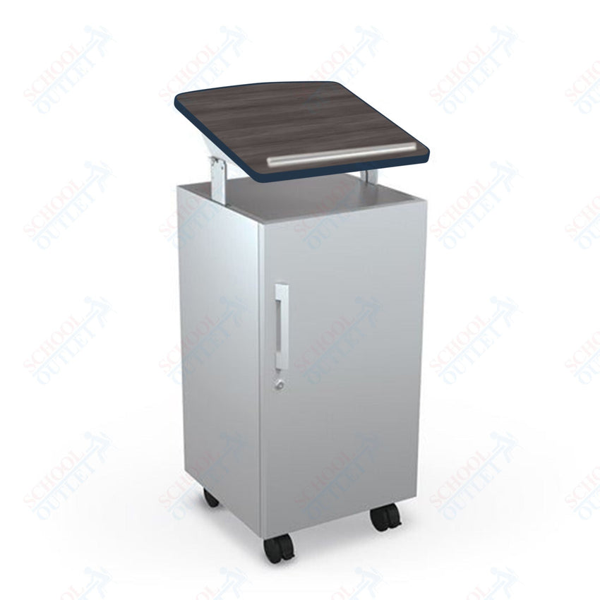 Mooreco Avid Podium - 43" - 49"H x 19.8"W x 20.8"D (Mooreco 91198) - SchoolOutlet