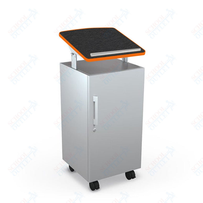 Mooreco Avid Podium - 43" - 49"H x 19.8"W x 20.8"D (Mooreco 91198) - SchoolOutlet
