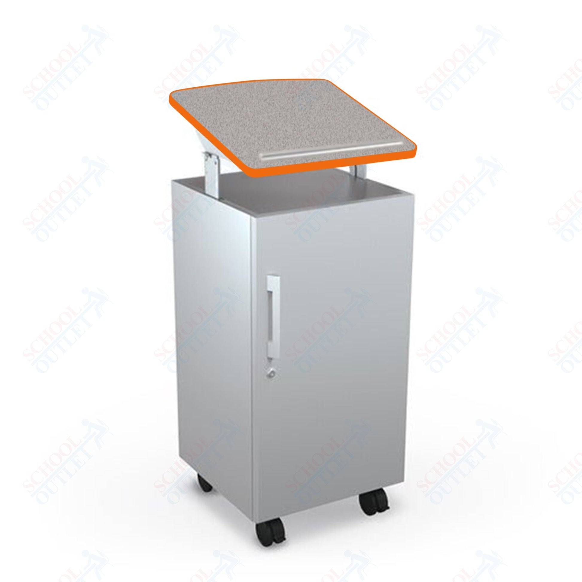 Mooreco Avid Podium - 43" - 49"H x 19.8"W x 20.8"D (Mooreco 91198) - SchoolOutlet