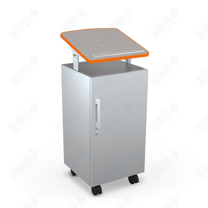Mooreco Avid Podium - 43" - 49"H x 19.8"W x 20.8"D (Mooreco 91198) - SchoolOutlet