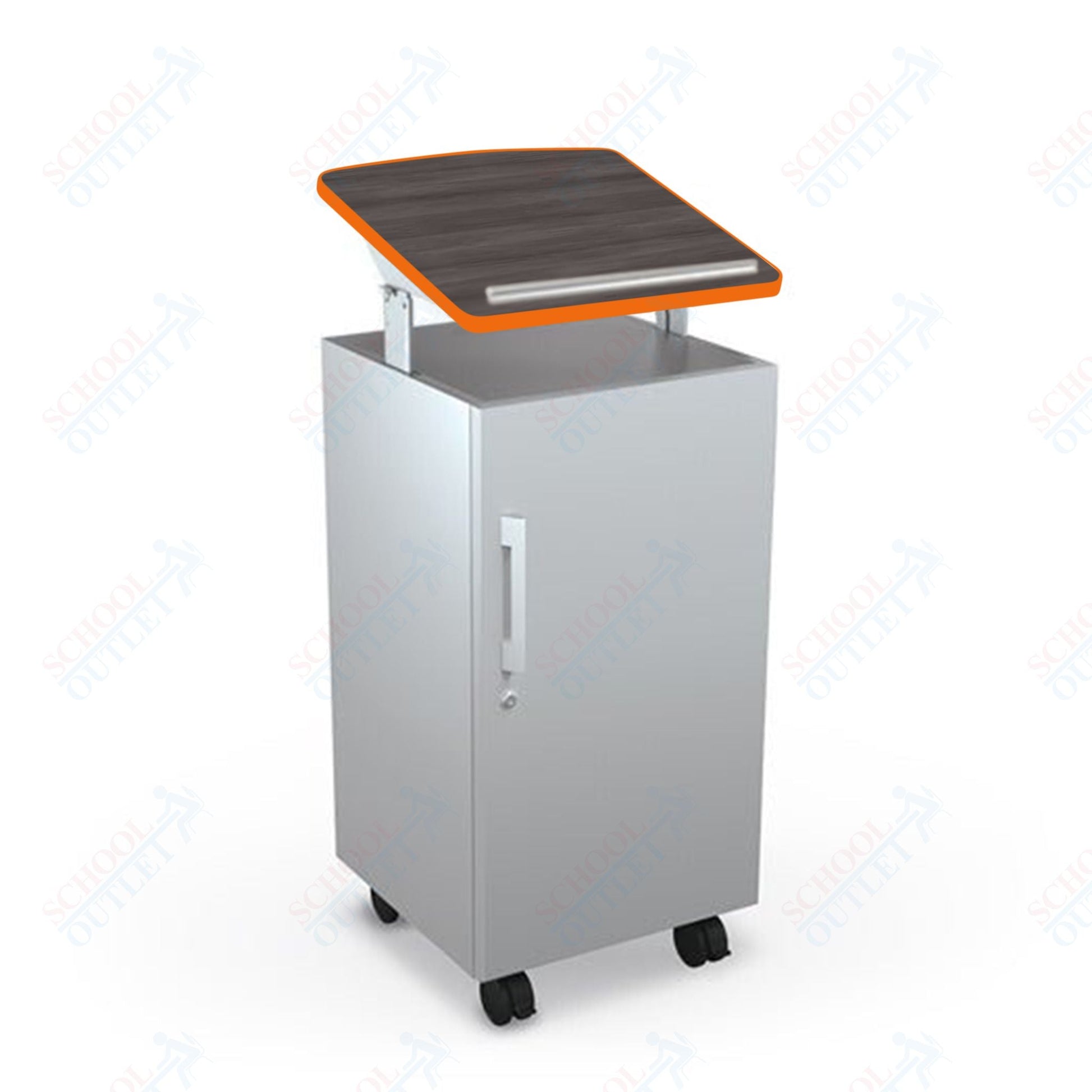 Mooreco Avid Podium - 43" - 49"H x 19.8"W x 20.8"D (Mooreco 91198) - SchoolOutlet