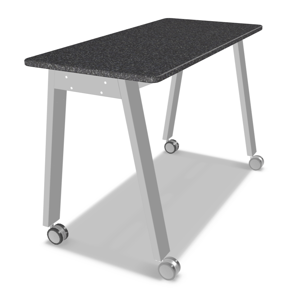 Mooreco Compass Makerspace Laminate Top Table 42"H - SchoolOutlet