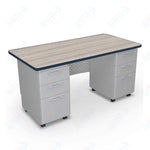 Mooreco 91778 Avid Modular Double Pedestal Desk 60