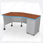 Mooreco 91785 Avid Modular Instructor Teacher's Desk 29.8