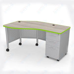 Mooreco 91785 Avid Modular Instructor Teacher's Desk 29.8