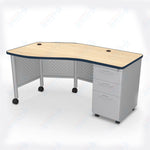 Mooreco 91785 Avid Modular Instructor Teacher's Desk 29.8