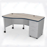 Mooreco 91785 Avid Modular Instructor Teacher's Desk 29.8