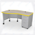 Mooreco 91785 Avid Modular Instructor Teacher's Desk 29.8