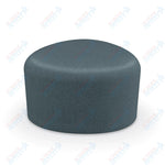 Mooreco Akt Soft Seating Lounge Small Ottoman - Grade 02 Fabric and Powder Coated Sled Legs - SchoolOutlet