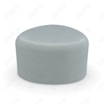 Mooreco Akt Soft Seating Lounge Small Ottoman - Grade 02 Fabric and Powder Coated Sled Legs - SchoolOutlet