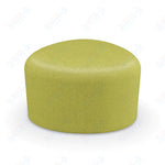 Mooreco Akt Soft Seating Lounge Small Ottoman - Grade 02 Fabric and Powder Coated Sled Legs - SchoolOutlet