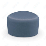 Mooreco Akt Soft Seating Lounge Small Ottoman - Grade 02 Fabric and Powder Coated Sled Legs - SchoolOutlet