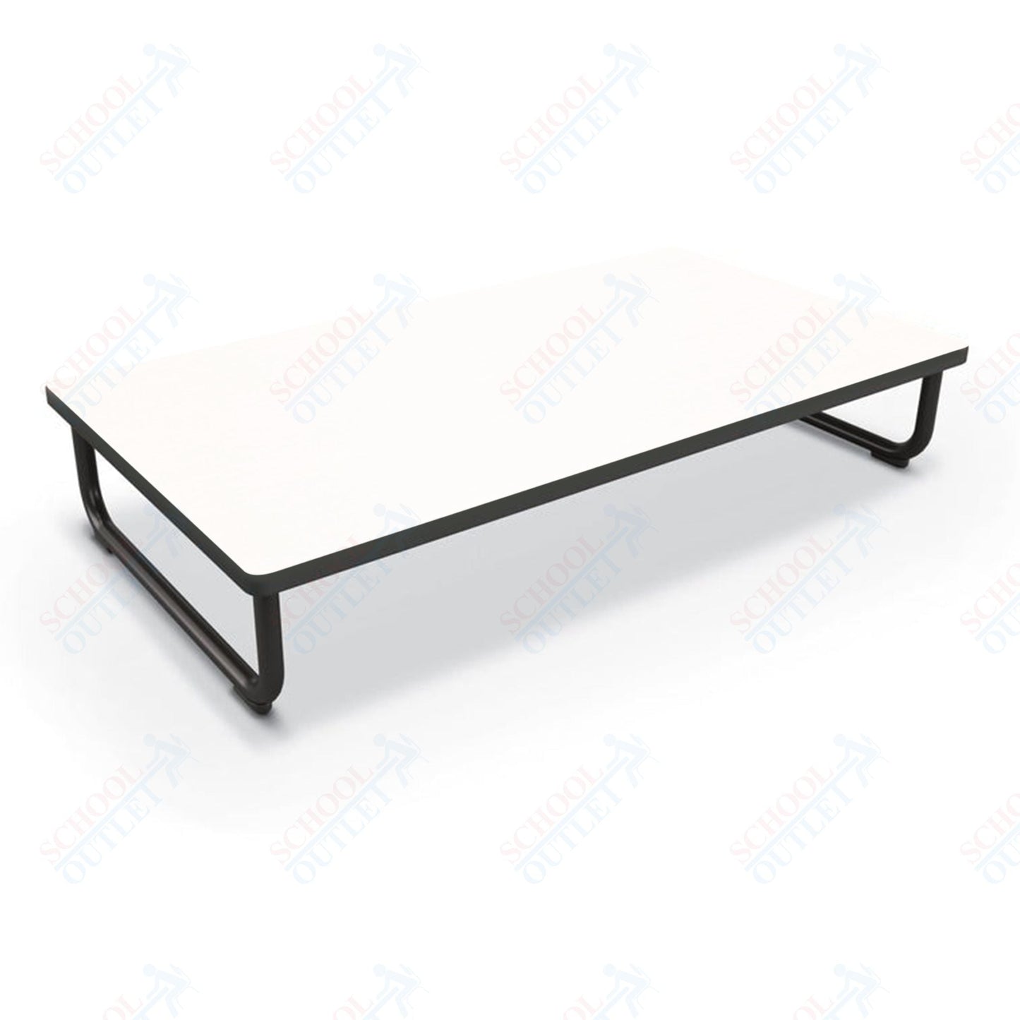 Mooreco Akt Lounge Loveseat Table - High - pressure Laminate (HPL) Top Surface - SchoolOutlet
