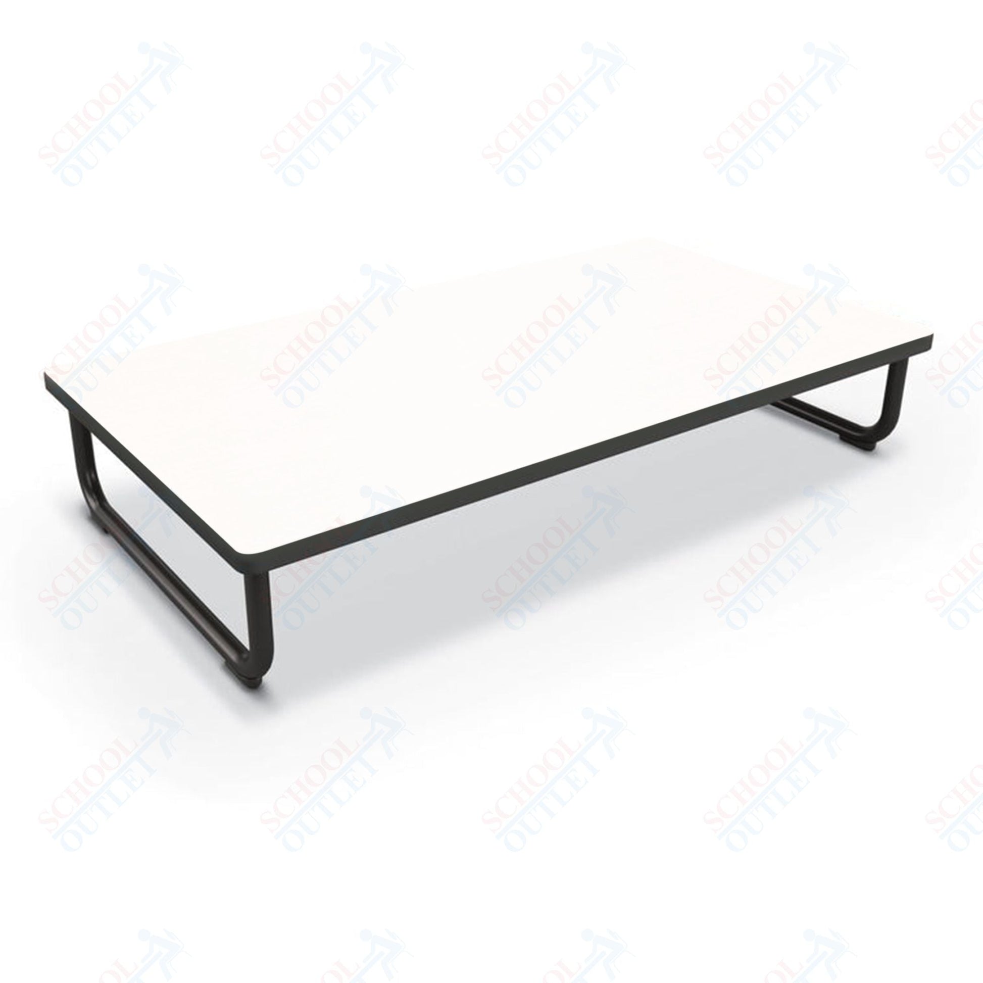 Mooreco Akt Lounge Loveseat Table - High - pressure Laminate (HPL) Top Surface - SchoolOutlet