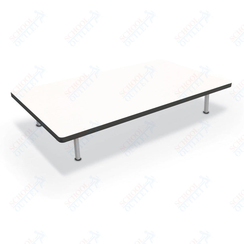 Mooreco Akt Lounge Loveseat Table - High - pressure Laminate (HPL) Top Surface - SchoolOutlet