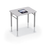 MooreCo (2-Pack) Astute Flex Hard Plastic Rectangle Student Desk 26