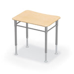 MooreCo (2-Pack) Astute Flex Hard Plastic Rectangle Student Desk 26