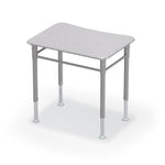MooreCo (2-Pack) Astute Flex Hard Plastic Rectangle Student Desk 26