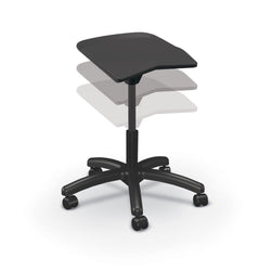 MooreCo Elate Task Stool 16.5" - 21.5" H (MOR-ESTXCX)