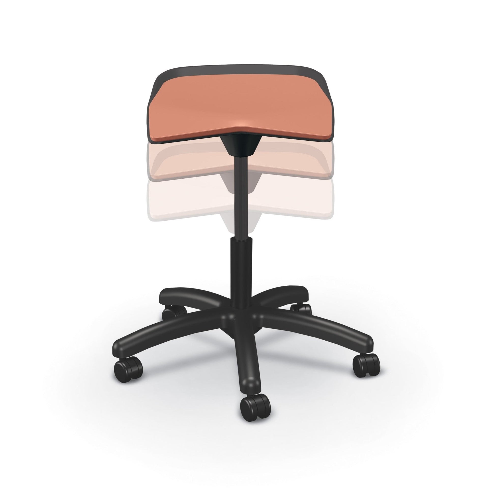 MooreCo Elate Task Stool 16.5" - 21.5" H (MOR - ESTXCX) - SchoolOutlet
