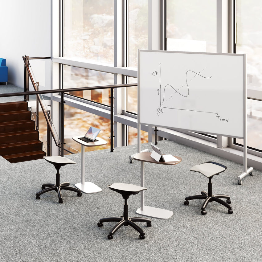 MooreCo Elate Task Stool 16.5" - 21.5" H (MOR - ESTXCX) - SchoolOutlet
