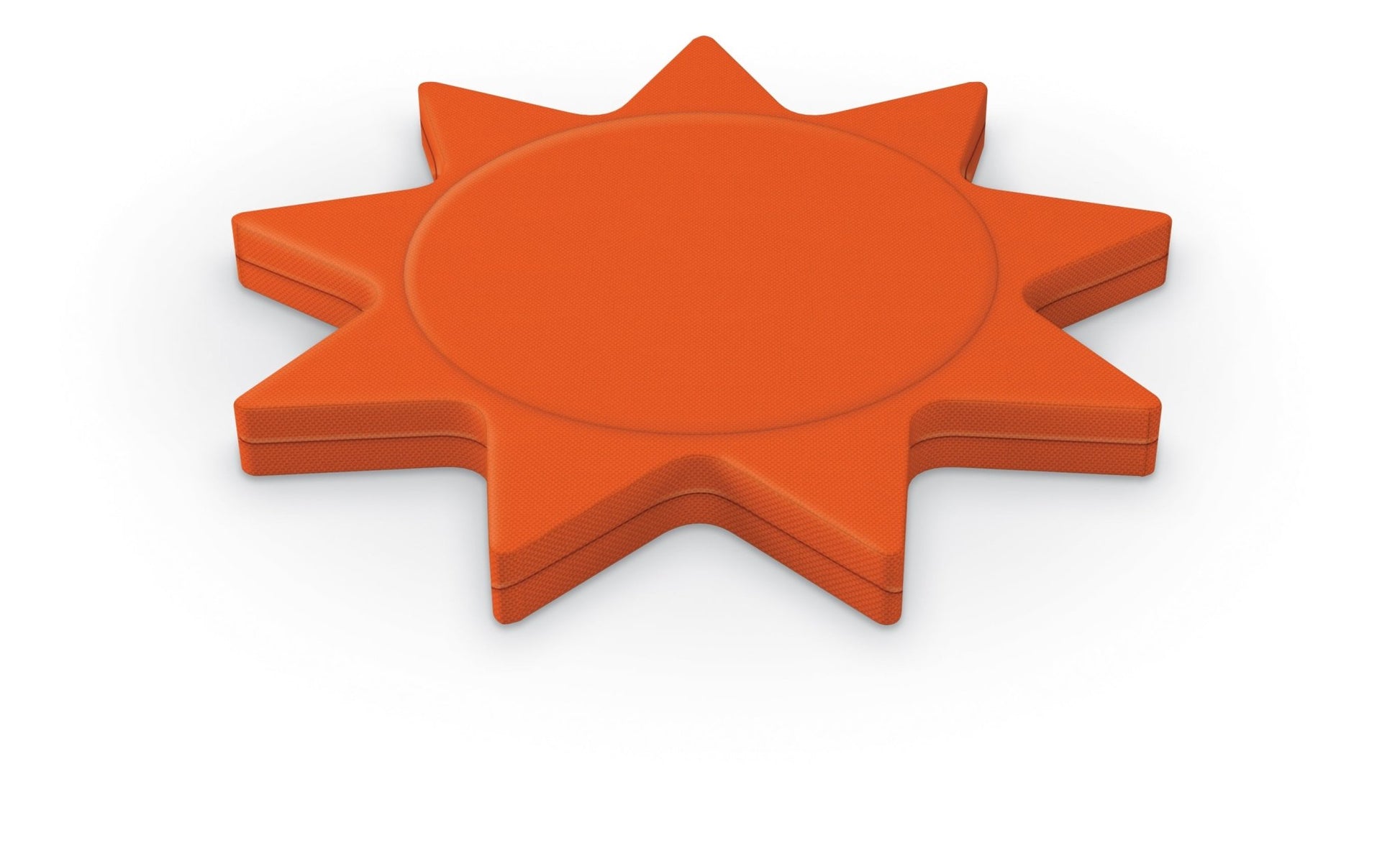 Constellations All Foam Soft Seating, Sun Shaped Ottoman or Floor Pad by MooreCo - SchoolOutlet